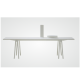 Console with Bowl, cappellini, table